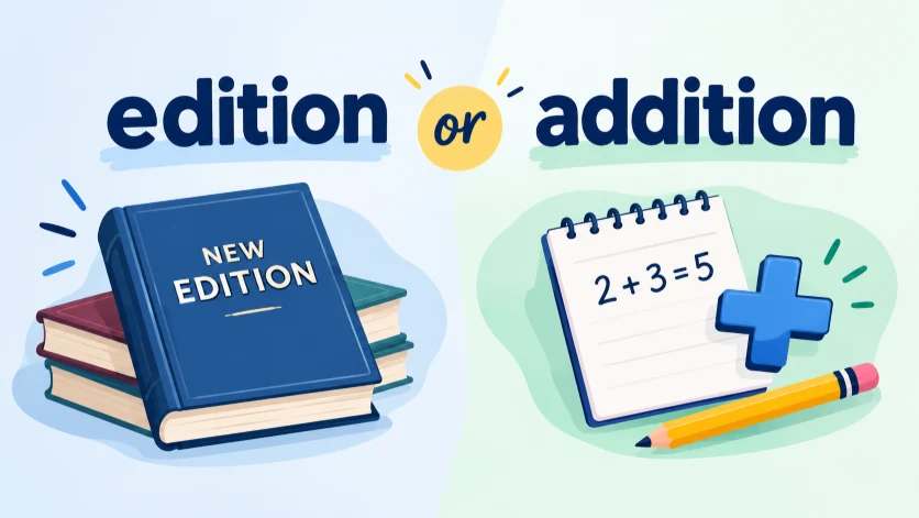 Edition or Addition