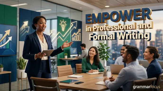Empower in Professional and Formal Writing