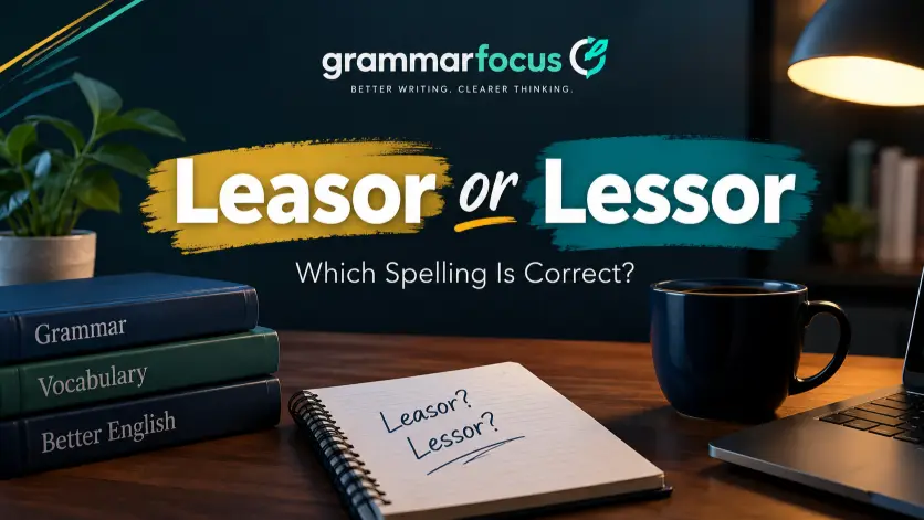 Leasor or lessor
