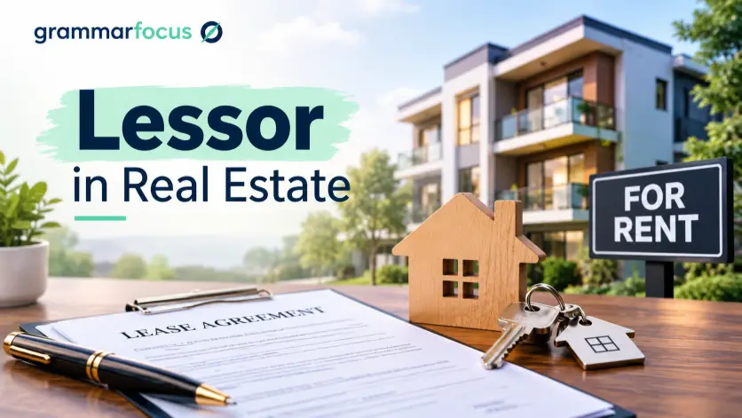 Lessor in Real Estate