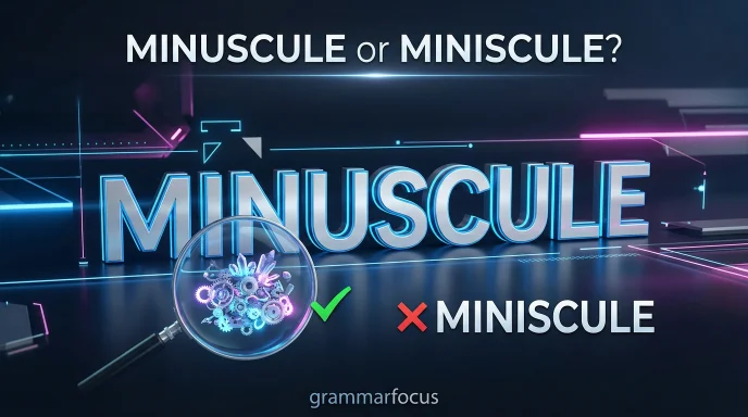 Minuscule or Miniscule