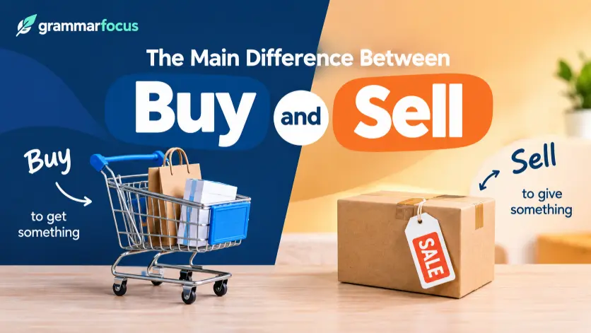 The Main Difference Between Buy and Sell