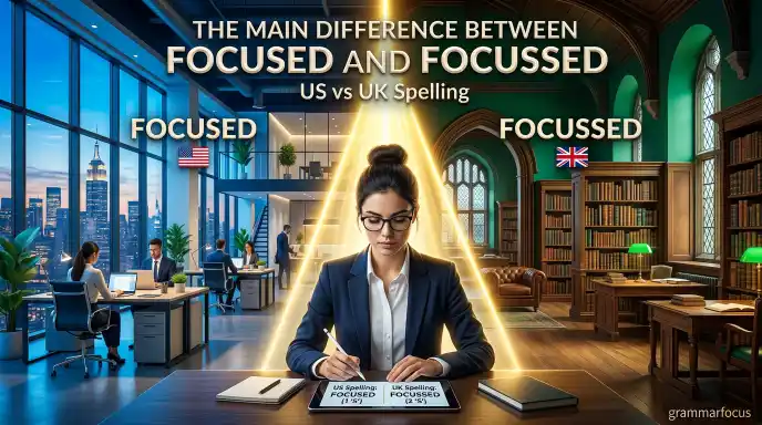 The Main Difference Between Focused and Focussed