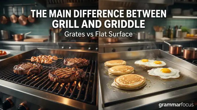 The Main Difference Between Grill and Griddle