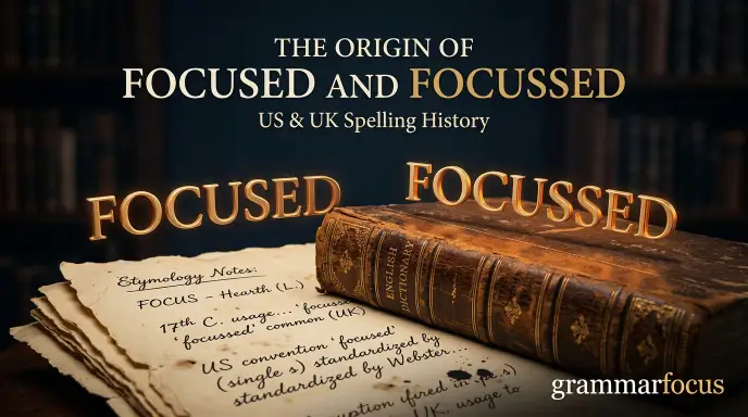 The Origin of Focused and Focussed