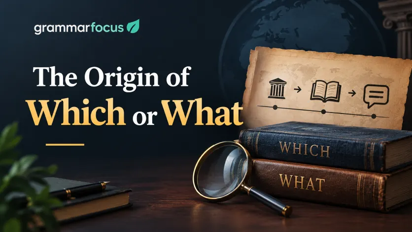 The Origin of Which or What