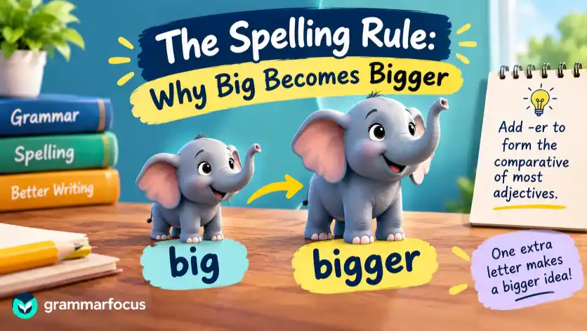 The Spelling Rule: Why Big Becomes Bigger