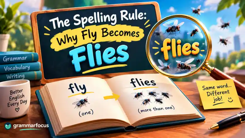 The Spelling Rule: Why Fly Becomes Flies