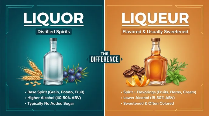 Liquor or Liqueur